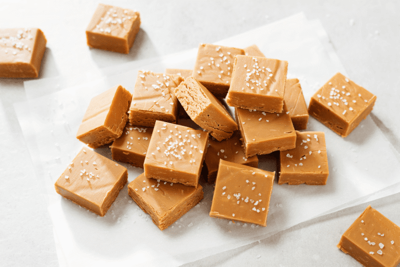 Clotted Cream Fudge Recipe with Sea Salt