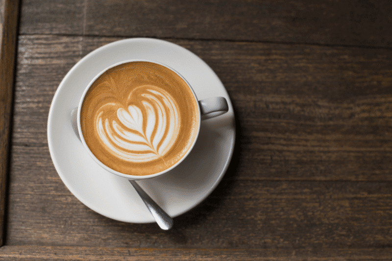 Creating Coffee With Latte Art