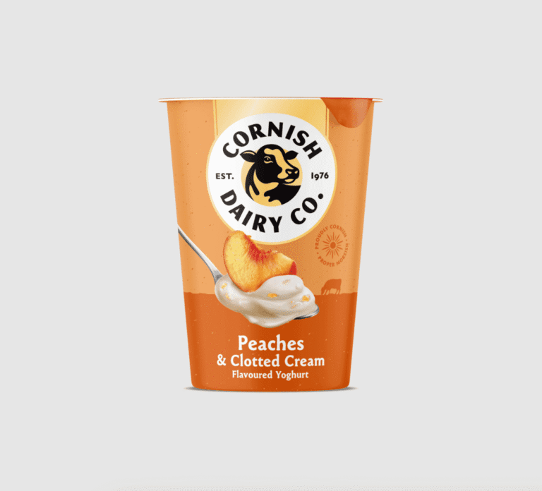 Peaches And Cream Yoghurt