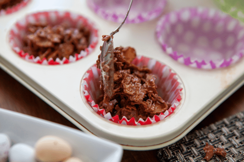 Baking With Kids Chocolate Cornflake Cakes